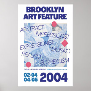 Brooklyn Art Feature Poster Abstract Surrealism