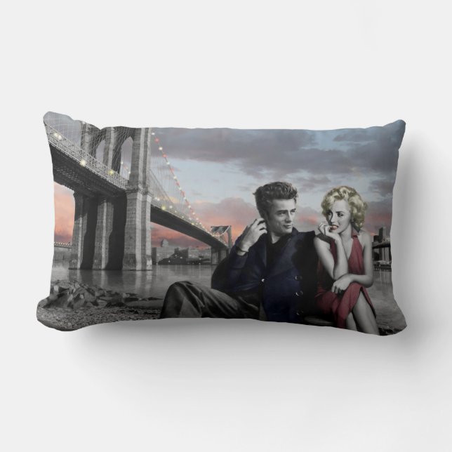 Brooklyn B&W Lumbar Cushion (Front)