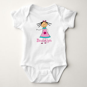 BROOKLYN baby name personalised Bodysuit
