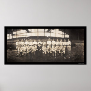 Brooklyn Baseball Club Photo 1913 Poster