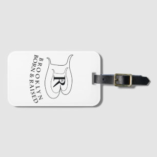 BROOKLYN BORN & RAISED™ LUGGAGE TAG BUSINESS CARD