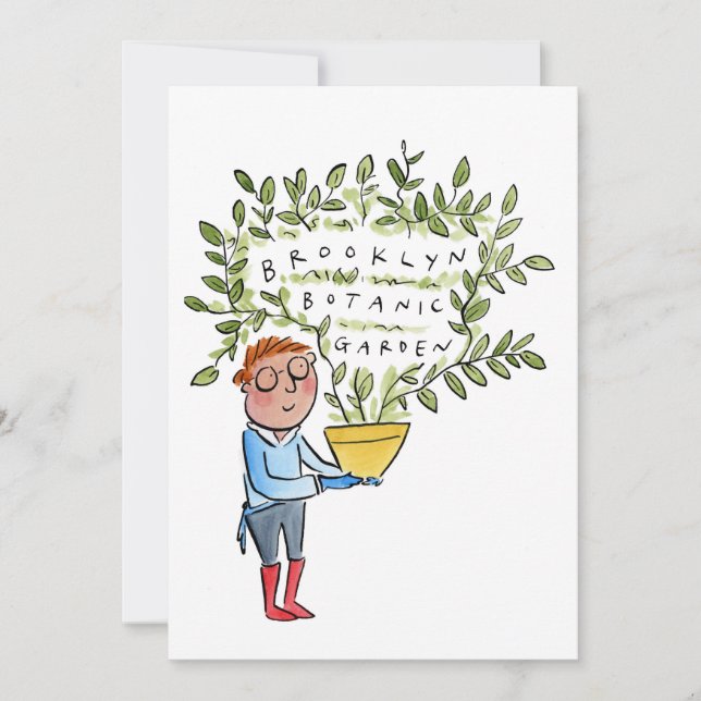 Brooklyn Botanical Garden Invitation (Front)