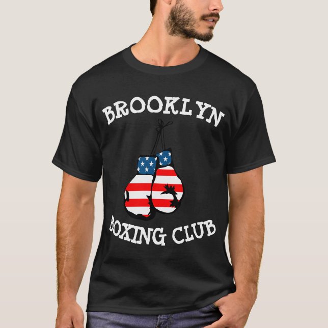 BROOKLYN BOXING CLUB BOXING GLOVES T-SHIRTS (Front)