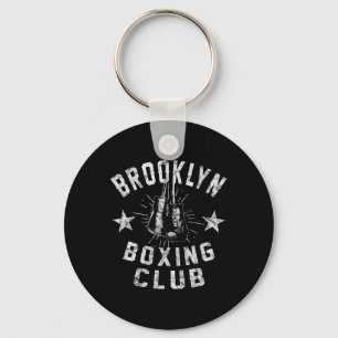 Brooklyn Boxing Club - Vintage Distressed Boxer  Key Ring