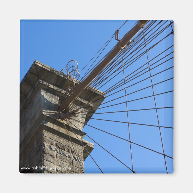 Brooklyn Bridge 01 Magnet (Front)