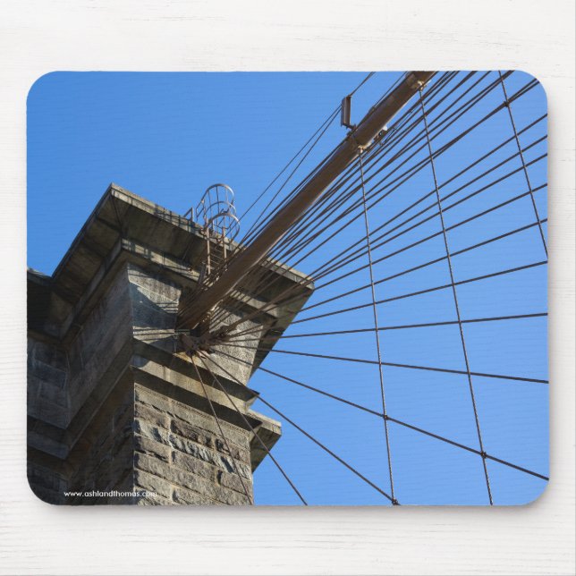 Brooklyn Bridge 01 Mouse Mat (Front)