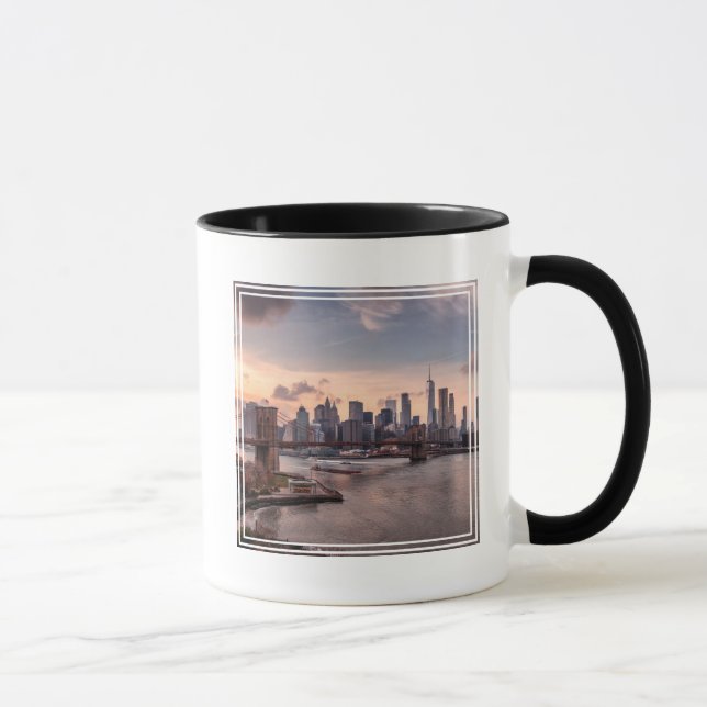 Brooklyn Bridge and Lower Manhattan Mug (Right)