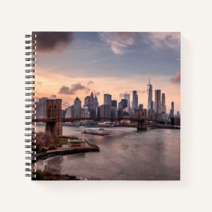 Brooklyn Bridge and Lower Manhattan Notebook