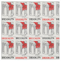 Brooklyn Bridge Bow NYC New York City Landmark Red
