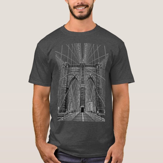 Brooklyn Bridge boy T-Shirt (Front)