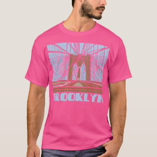 Brooklyn Bridge Brooklyn Vintage Souvenir NYC New T-Shirt
