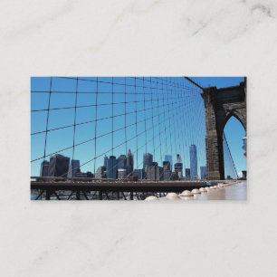 Brooklyn bridge business card