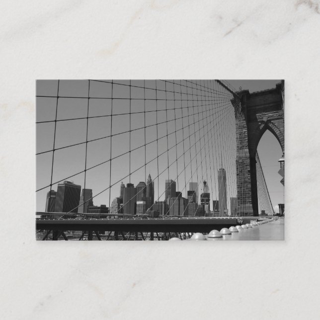 Brooklyn bridge business card (Front)
