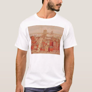 Brooklyn Bridge, c.1883 T-Shirt
