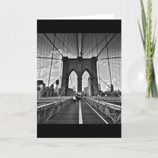 Brooklyn Bridge Card