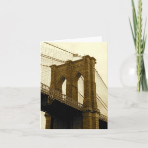 Brooklyn Bridge Card