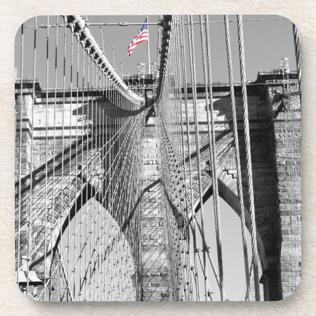 Brooklyn Bridge Coasters (Front)