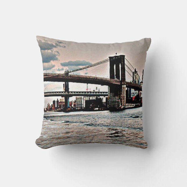 Brooklyn Bridge Cushion (Front)