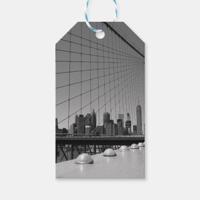 Brooklyn bridge gift tags (Front)