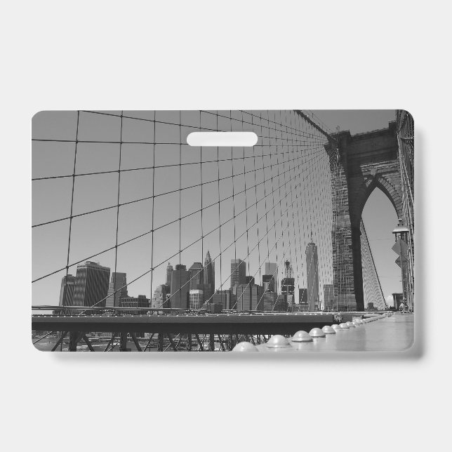 Brooklyn bridge ID badge (Front)