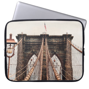 Brooklyn Bridge in New Yorkabstract, america, amer Laptop Sleeve
