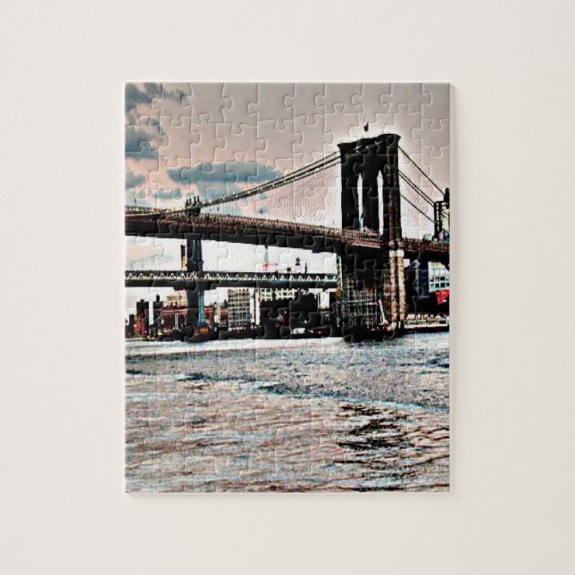 Brooklyn Bridge Jigsaw Puzzle (Vertical)