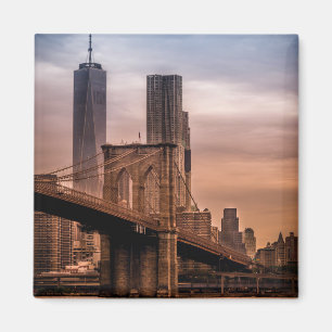Brooklyn Bridge kitchen magnet