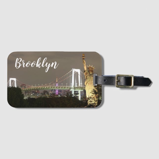 Brooklyn Bridge  Luggage Tag (Front Horizontal)