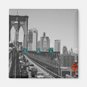Brooklyn bridge magnet