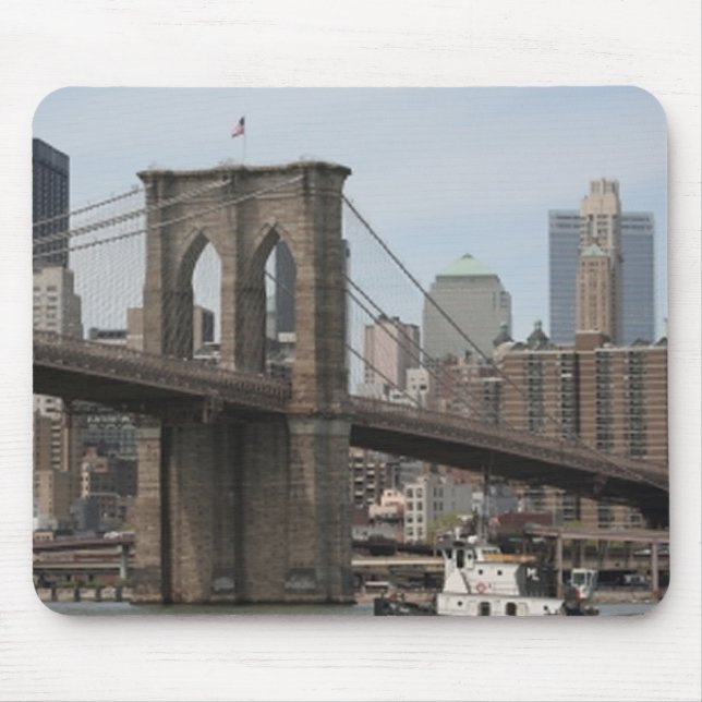 Brooklyn Bridge Mouse Mat (Front)