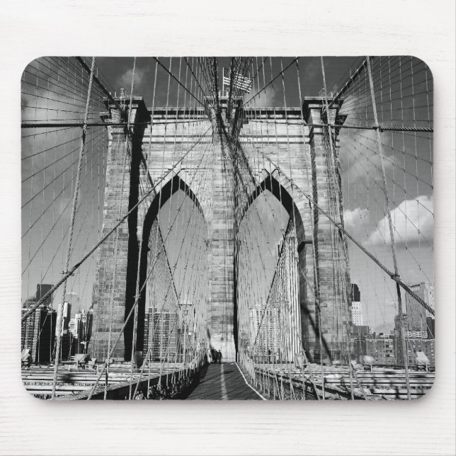 Brooklyn Bridge Mouse Mat (Front)