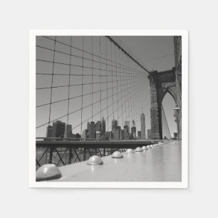 Brooklyn bridge napkin