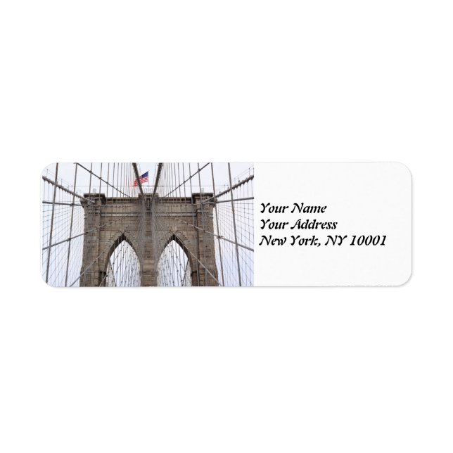 Brooklyn Bridge, New York City (Front)