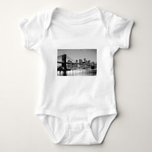Brooklyn Bridge New York City Baby Bodysuit