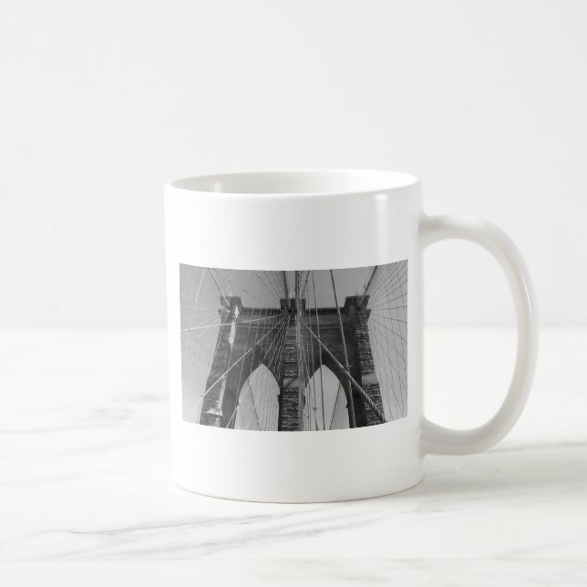 Brooklyn Bridge New York City Coffee Mug (Right)