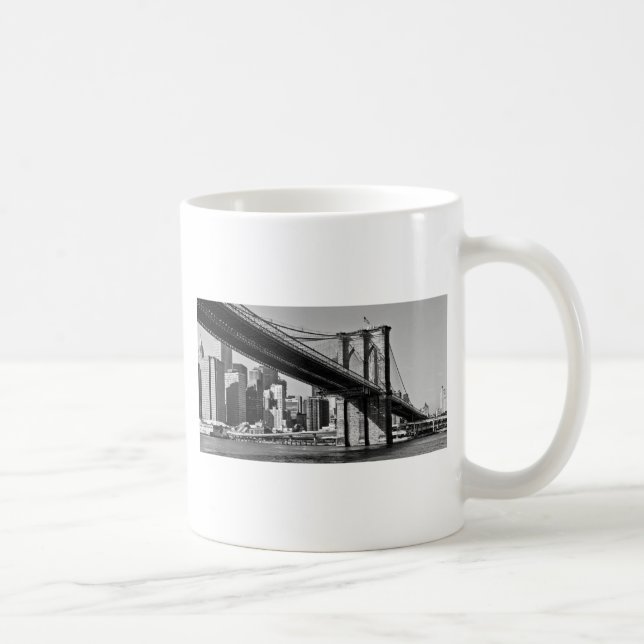 Brooklyn Bridge New York City Coffee Mug (Right)