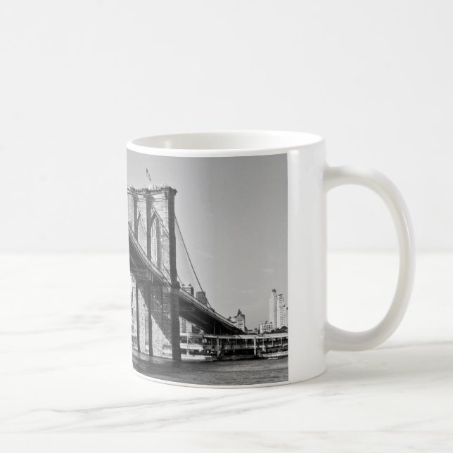Brooklyn Bridge New York City Coffee Mug (Right)