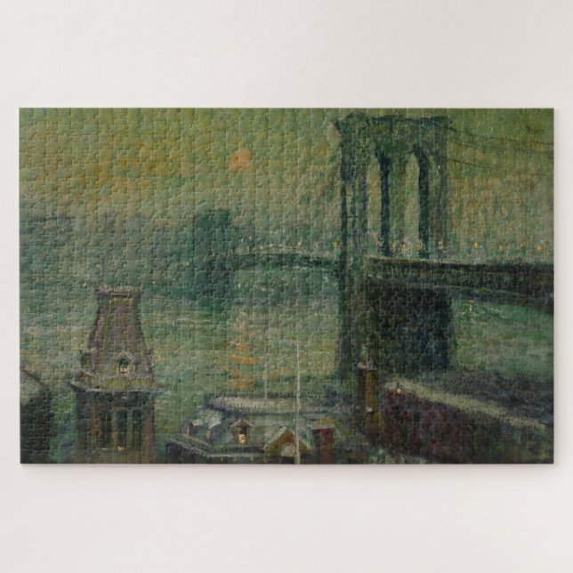 Brooklyn Bridge (New York City Landmark) (NYC) Jigsaw Puzzle (Horizontal)
