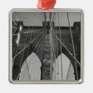 Brooklyn Bridge New York City Metal Tree Decoration