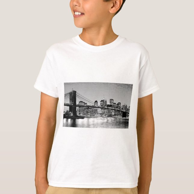 Brooklyn Bridge New York City T-Shirt (Front)