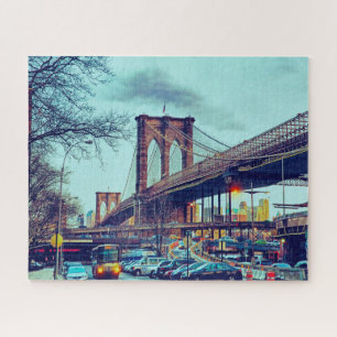 Brooklyn Bridge New York. Jigsaw Puzzle