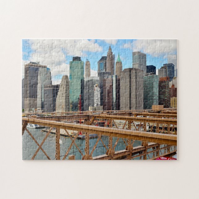 Brooklyn Bridge New York. Jigsaw Puzzle (Horizontal)
