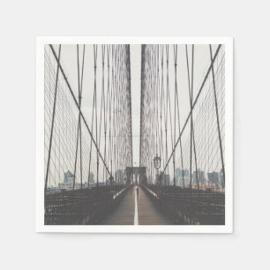 Brooklyn Bridge, New York Napkin