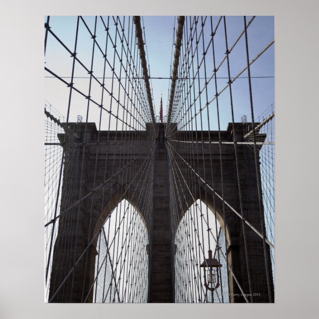 Brooklyn Bridge, New York, NY, USA 2 Poster (Front)