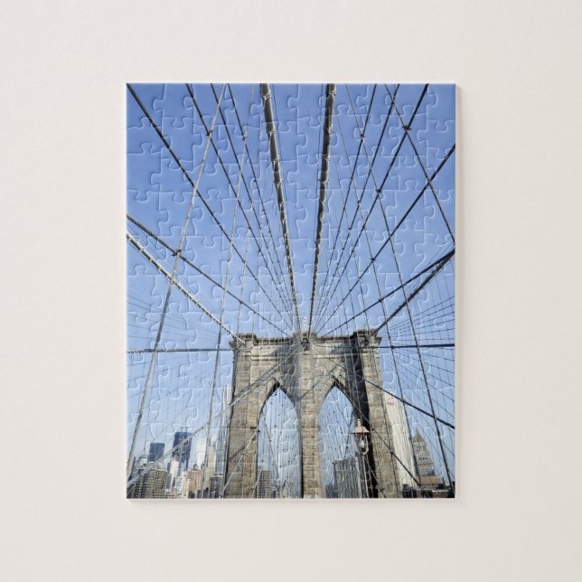 Brooklyn Bridge, New York, NY, USA Jigsaw Puzzle (Vertical)