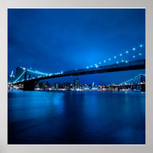 Brooklyn Bridge, New York Poster