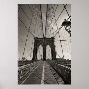 brooklyn bridge new york poster