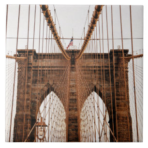 Brooklyn Bridge, New York Tile