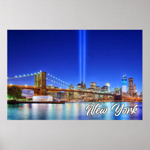Brooklyn Bridge, New York, United States Poster