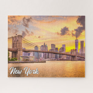 Brooklyn Bridge, New York, USA Jigsaw Puzzle